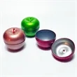 Apple Shaped Candy Container Christmas Candle Jar | https://www.bestnamebadges.com