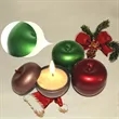 Apple Shaped Candy Container Christmas Candle Jar | https://www.bestnamebadges.com