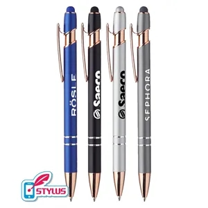 Union Printed - Majesty Stylus Pen with Rose Gold Trim