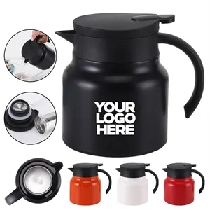 Thermal Tabletop Pot Vacuum Insulation Stainless Steel | https://www.bestnamebadges.com