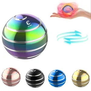 Metal fidget spinner rotation gyro ball | https://www.bestnamebadges.com