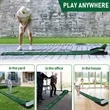 3D Golf Putting Mat Set with Return Track Indoor and Outdoor | https://www.bestnamebadges.com