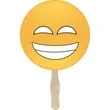 Emoji Hand Fan | https://www.bestnamebadges.com