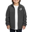 Youth Full-Zip Fleece | https://www.bestnamebadges.com