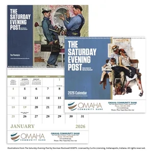 Good Value™ The Saturday Evening Post Illustrations by No... | https://www.bestnamebadges.com