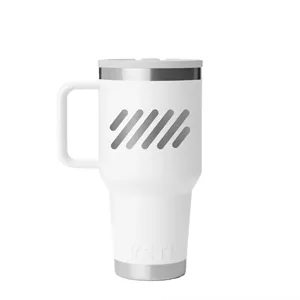 Yeti 30 oz Travel Mug with Color Match Straw Lid | https://www.bestnamebadges.com