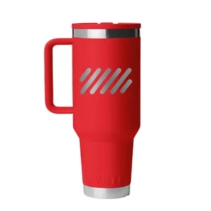 Yeti 40 oz Travel Mug with Color Match Straw Lid | https://www.bestnamebadges.com