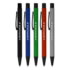 Union Printed -  Click Metal Ballpoint Pen Laser Engraved