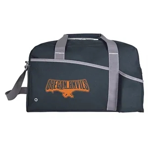 Atchison® RPET Center Court Duffel | https://www.bestnamebadges.com