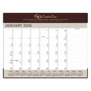 Triumph® Calendars Vinyl Desk Pad | https://www.bestnamebadges.com