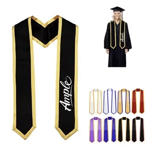 Classic Graduation Stole Sash  | https://www.bestnamebadges.com