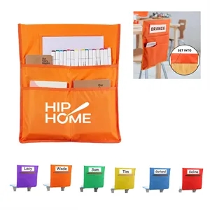 Classroom Chair Back Storage | https://www.bestnamebadges.com
