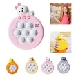 Pop Push Fidget Toy in Electric | https://www.bestnamebadges.com