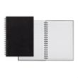 WireO Tucson Grande White Lined Pg Journal | https://www.bestnamebadges.com