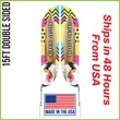Super Flag 15' Double Sided w/ Spike Base | https://www.bestnamebadges.com