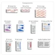 16 Piece First Aid Kit in Zipper Pouch | https://www.bestnamebadges.com