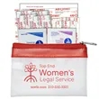 10 Piece First Aid Kit in Zipper Pouch | https://www.bestnamebadges.com