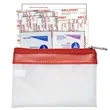 10 Piece First Aid Kit in Zipper Pouch | https://www.bestnamebadges.com
