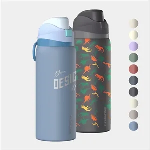 32oz Hydrapeak® Stainless Steel Insulated Oasis Water Bottle | https://www.bestnamebadges.com