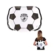 Game Time! Soccer Drawstring Bag | https://www.bestnamebadges.com