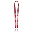 3/4" Econo Dual Attachment Lanyard | https://www.bestnamebadges.com