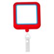 Square Badge Reel | https://www.bestnamebadges.com