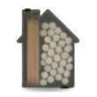 House Shaped Pick 'n' Mints | https://www.bestnamebadges.com