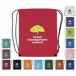 Good Value™ Drawstring Backpack | https://www.bestnamebadges.com