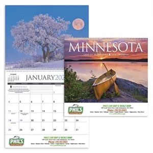 Triumph® Calendars Minnesota Calendar | https://www.bestnamebadges.com