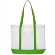 Trim Color Non-Woven Tote Bag | https://www.bestnamebadges.com