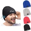 Holiday Bluetooth Beanie Hat | https://www.bestnamebadges.com