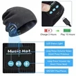 Holiday Bluetooth Beanie Hat | https://www.bestnamebadges.com