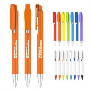 Plastic Retractable Ballpoint Pen