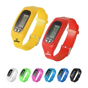 Silicone Smart Pedometer Watch