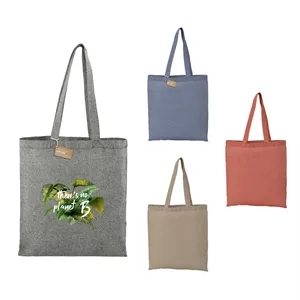 Recycled 5oz Cotton Twill Tote | https://www.bestnamebadges.com