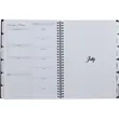 Wellable™ Plan Well Undated Planner Journal | https://www.bestnamebadges.com