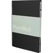 Wellable™ Plan Well Undated Planner Journal | https://www.bestnamebadges.com