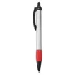 Ballpoint Grip Pen with Dimple on Clip | https://www.bestnamebadges.com