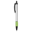Ballpoint Grip Pen with Dimple on Clip | https://www.bestnamebadges.com