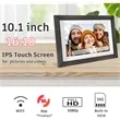 Frameo Wooden Digital Photo Frame-10.1" | https://www.bestnamebadges.com
