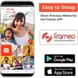 Frameo Wooden Digital Photo Frame-10.1" | https://www.bestnamebadges.com