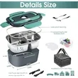 Portable Heated Lunch Box-60W | https://www.bestnamebadges.com