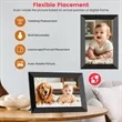 FRAMEO 10.1" Smart Touchscreen WiFi Picture/Video Frame | https://www.bestnamebadges.com