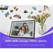 Touchscreen Wifi IPS Digital Photo Frame Via Uhale App | https://www.bestnamebadges.com