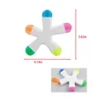 Five Colors Highlighter Marker Pen | https://www.bestnamebadges.com