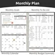 Financial Budget Planner Notebook | https://www.bestnamebadges.com