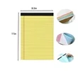 Customizable Multi-Color Tear-Away A4 Lined Note Pad | https://www.bestnamebadges.com