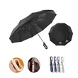 Custom Golf 10-Rib Folding Automatic Umbrella | https://www.bestnamebadges.com