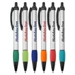 Ballpoint Grip Pen with Dimple on Clip | https://www.bestnamebadges.com