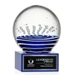 Tranquility Award on Hancock Base - Blue | https://www.bestnamebadges.com
